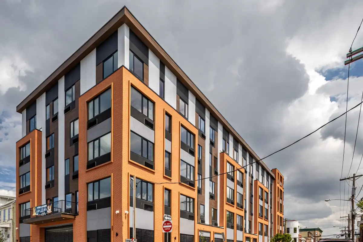 Exterior of Iron Pointe, 39 Madison St, Newark, NJ